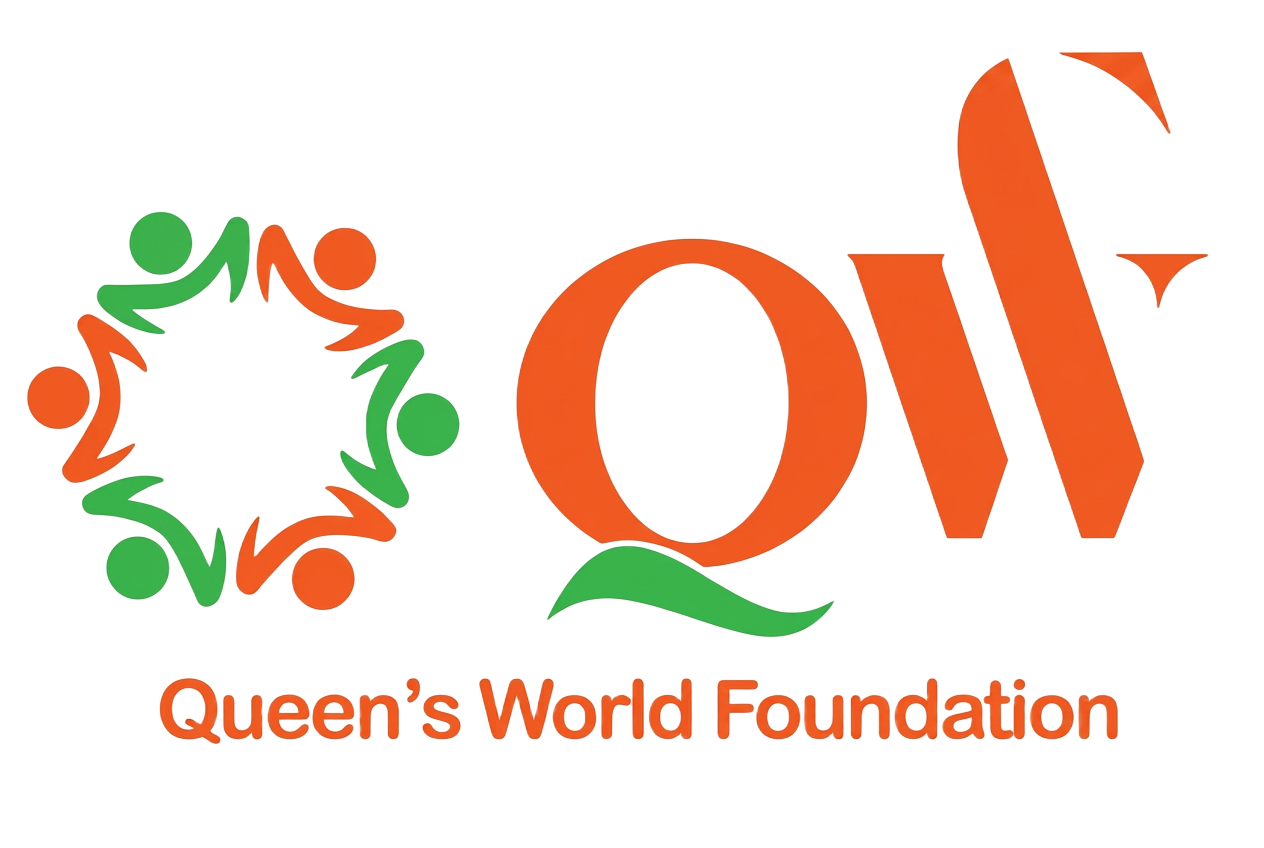 Queen's World Foundation logo